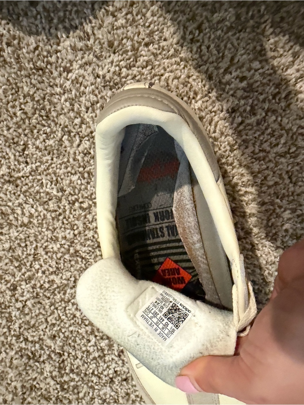 adidas samba x Lionel Messi Sneakers in Cream and Gray Suede FIFA SOCCER - Picture 7 of 8